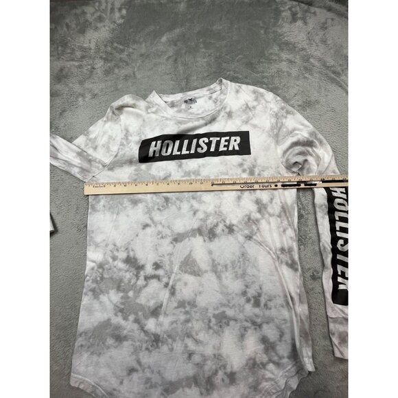 Hollister California Long Sleeve Tie-Dye Shirt Mens Medium Preppy Thrashed Punk - Picture 5 of 11